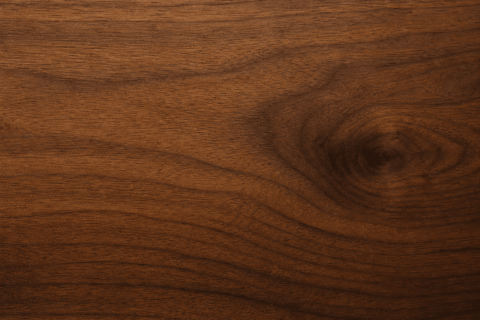 Walnut Accent Rail material finish